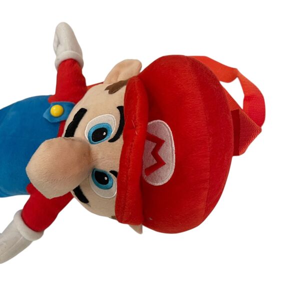 Super Mario Plush Backpack Large 17" Zipper Nintendo 2011 - Picture 5 of 12